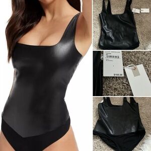 Good American Black Bodysuit - size 1